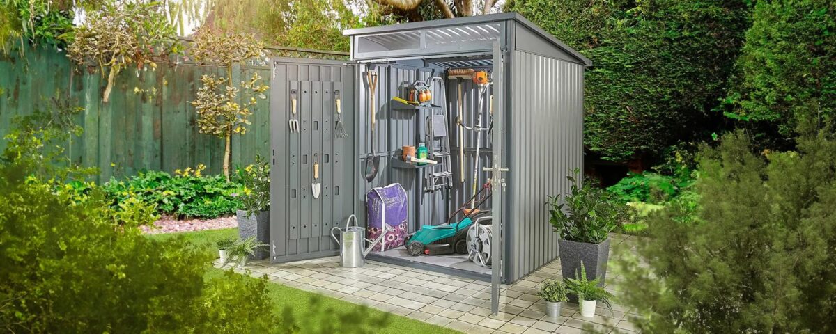 metal outdoor storage