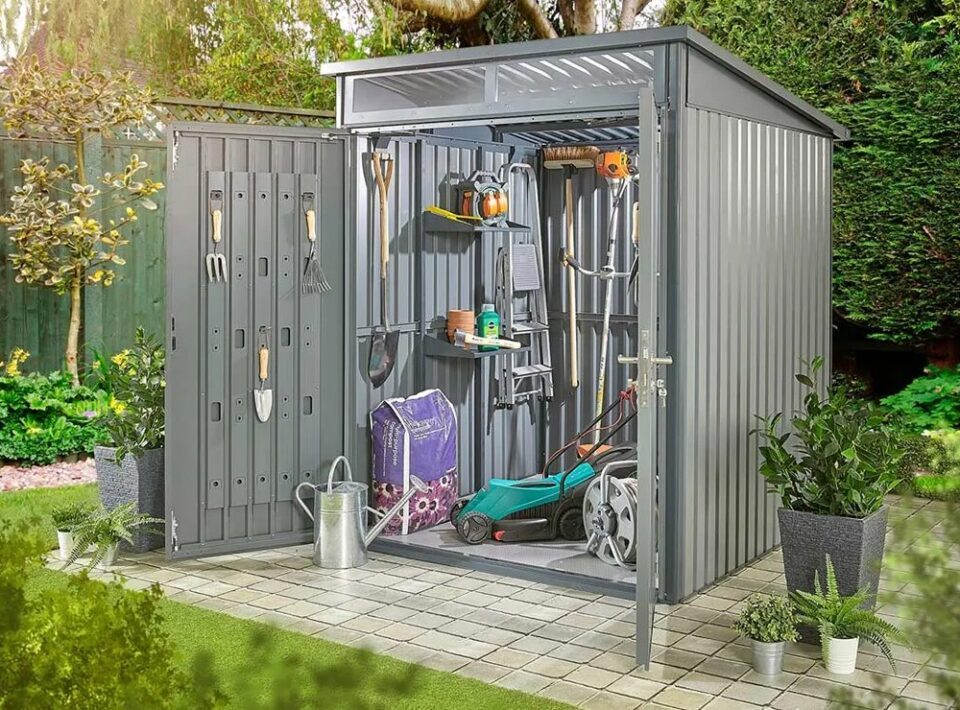 metal outdoor storage