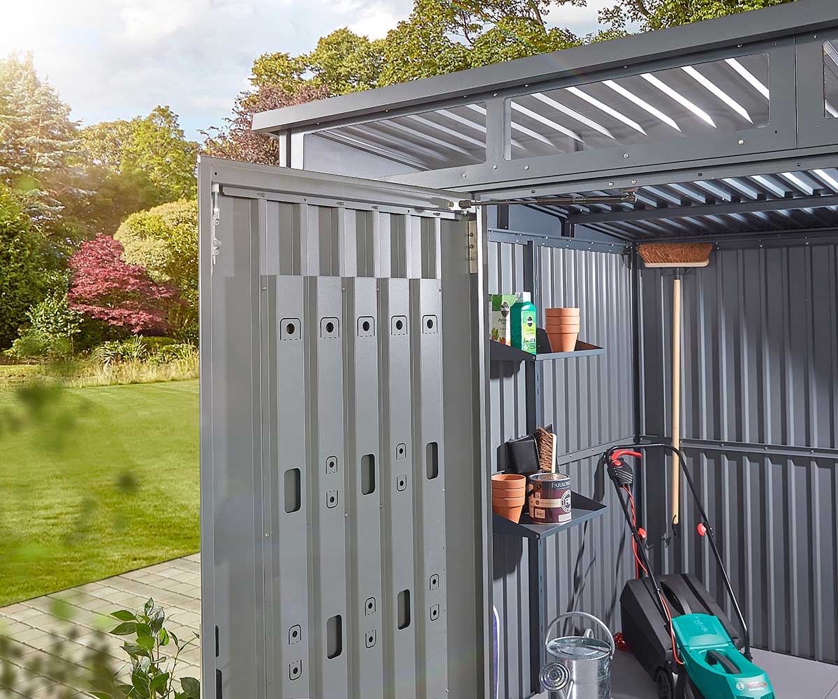 outdoor storage shed