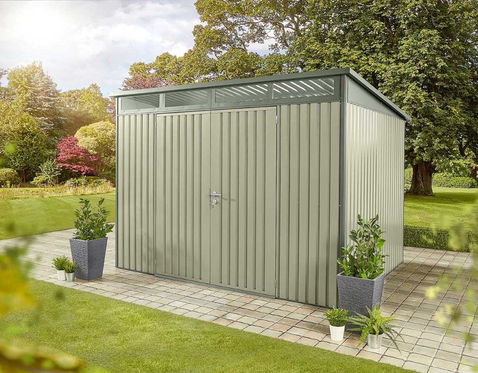aluminium shed
