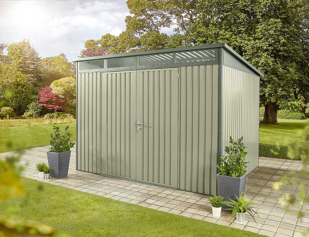 aluminium shed