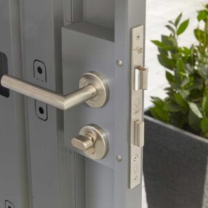 Metal secure shed