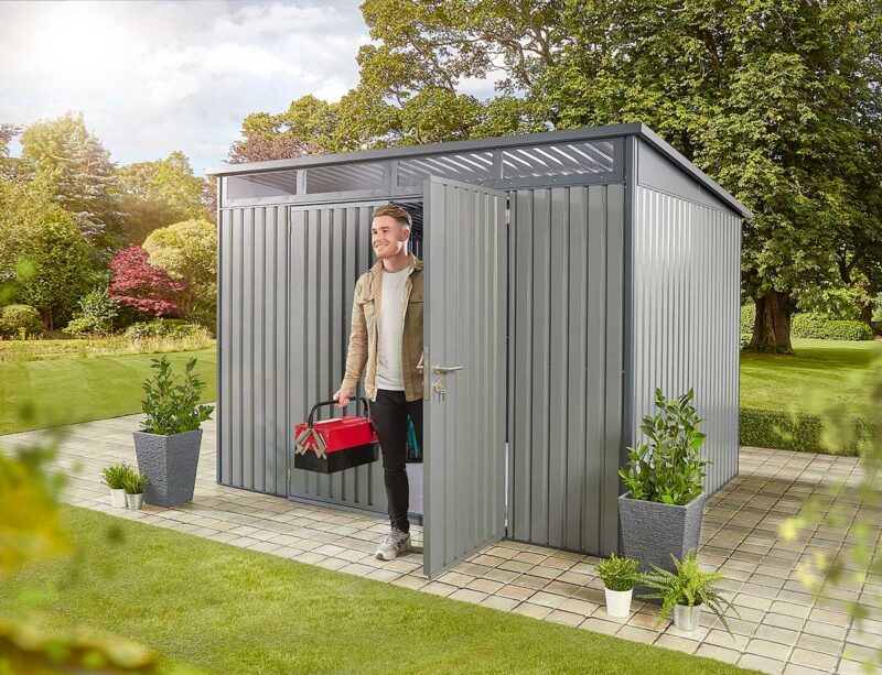metal shed