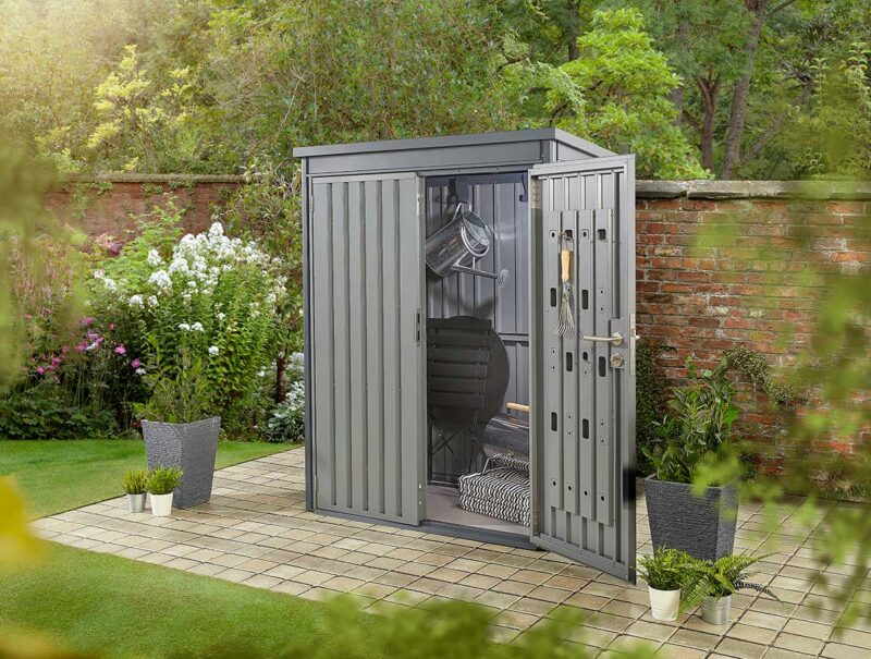 metal outdoor storage