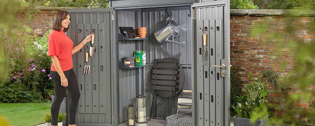 metal garden sheds