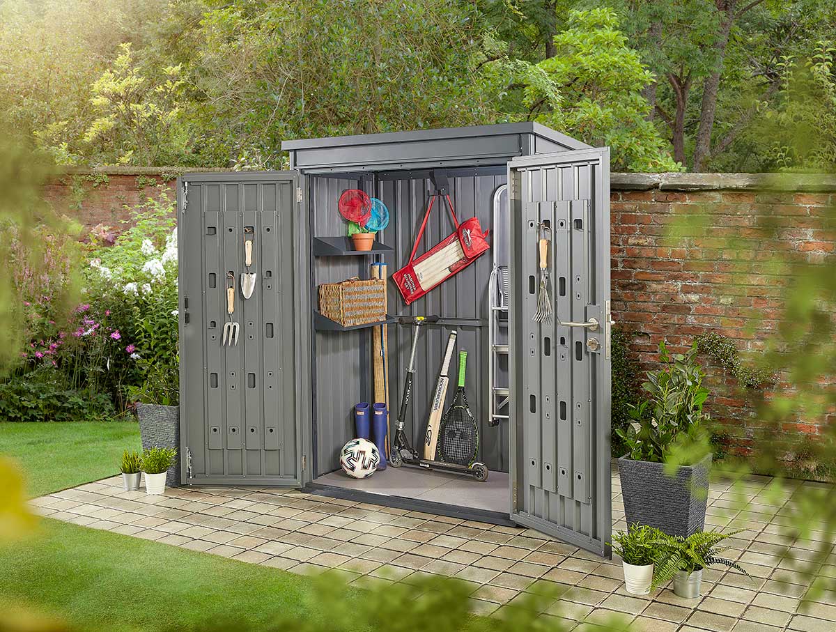 Outdoor garden shed