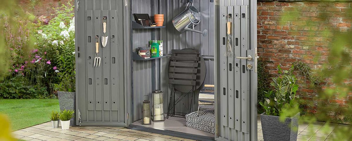 Garden storage shed