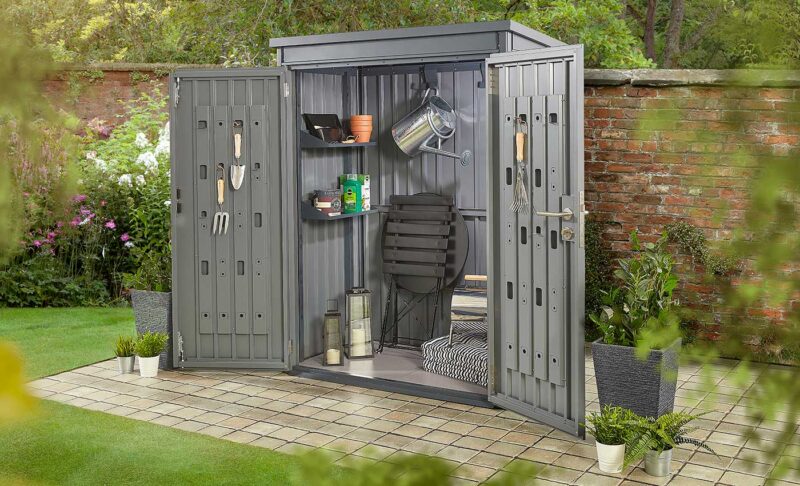 Garden storage shed