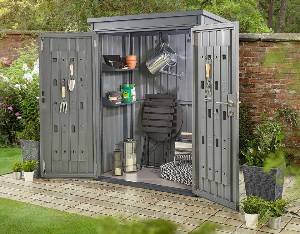 Garden storage shed
