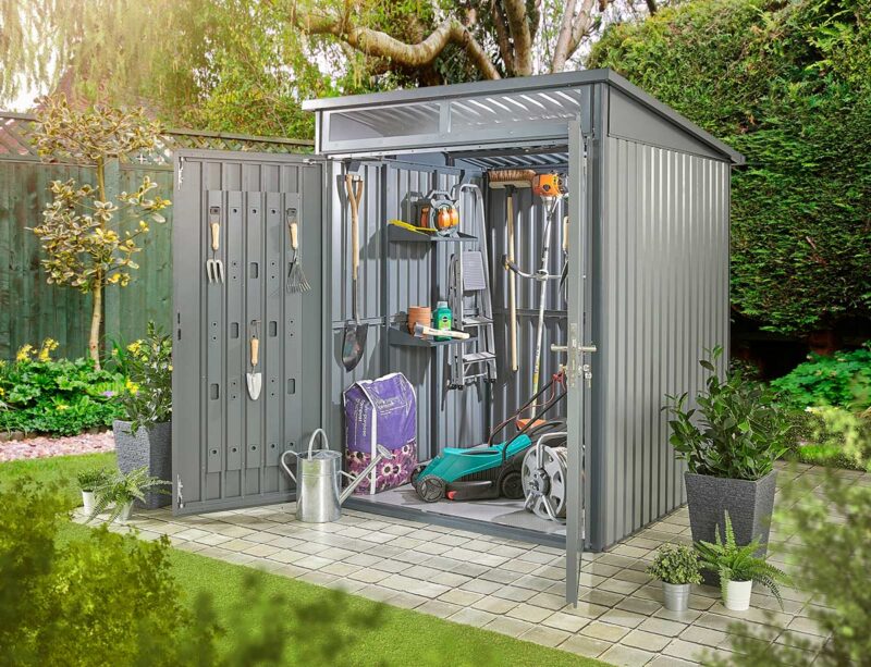 premium metal shed