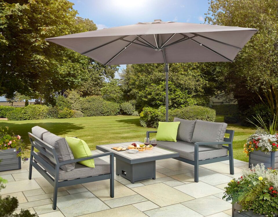 outdoor living space