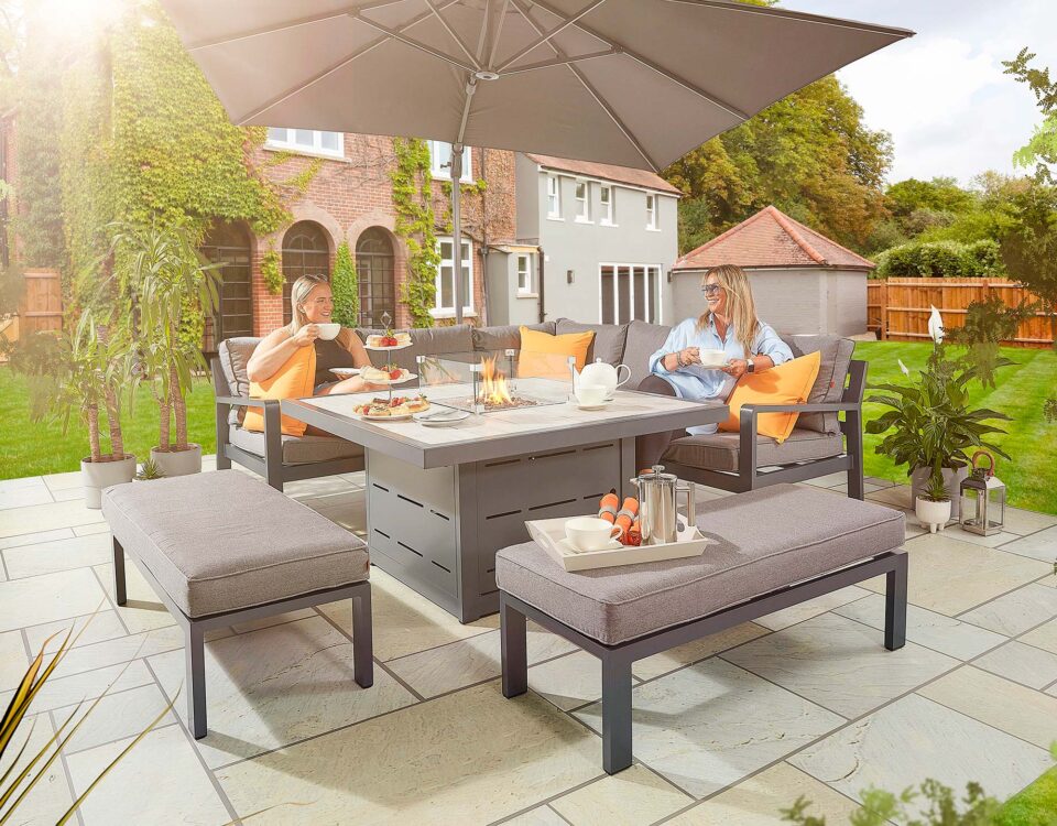 Aluminium garden furniture