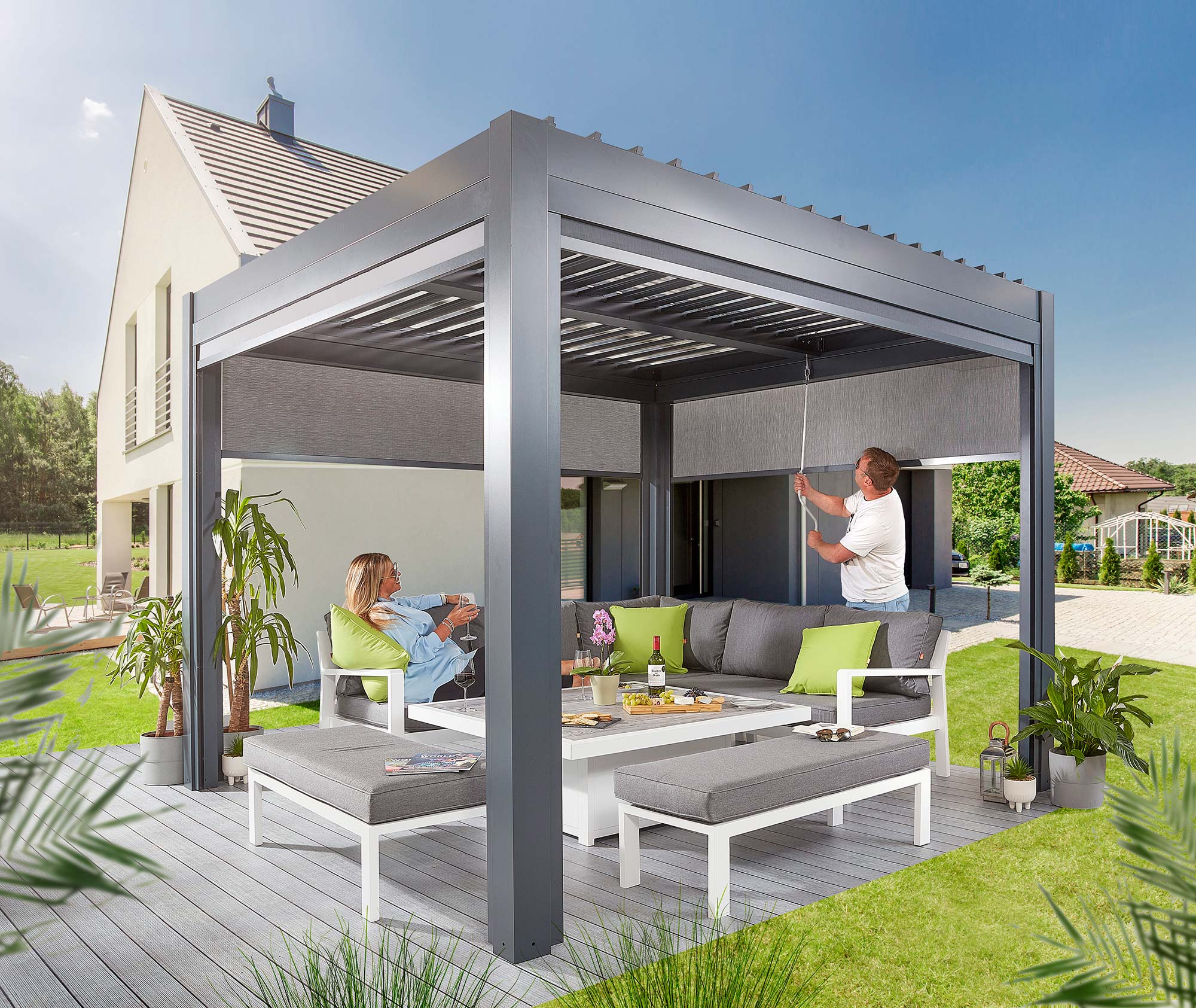 Wooden Versus Metal Garden Pergolas Which is Right for You? HEX Living