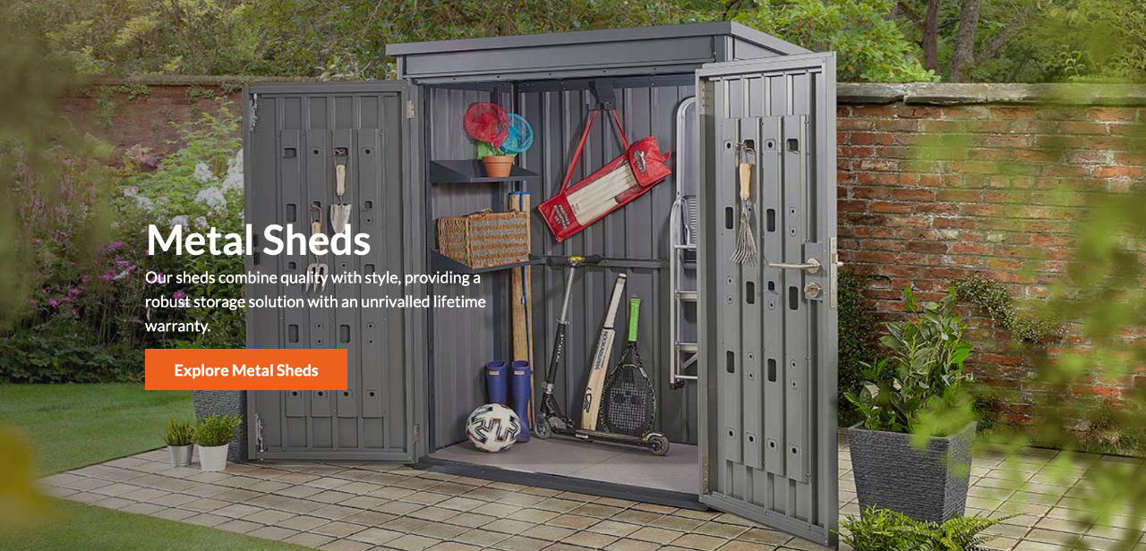 Metal sheds