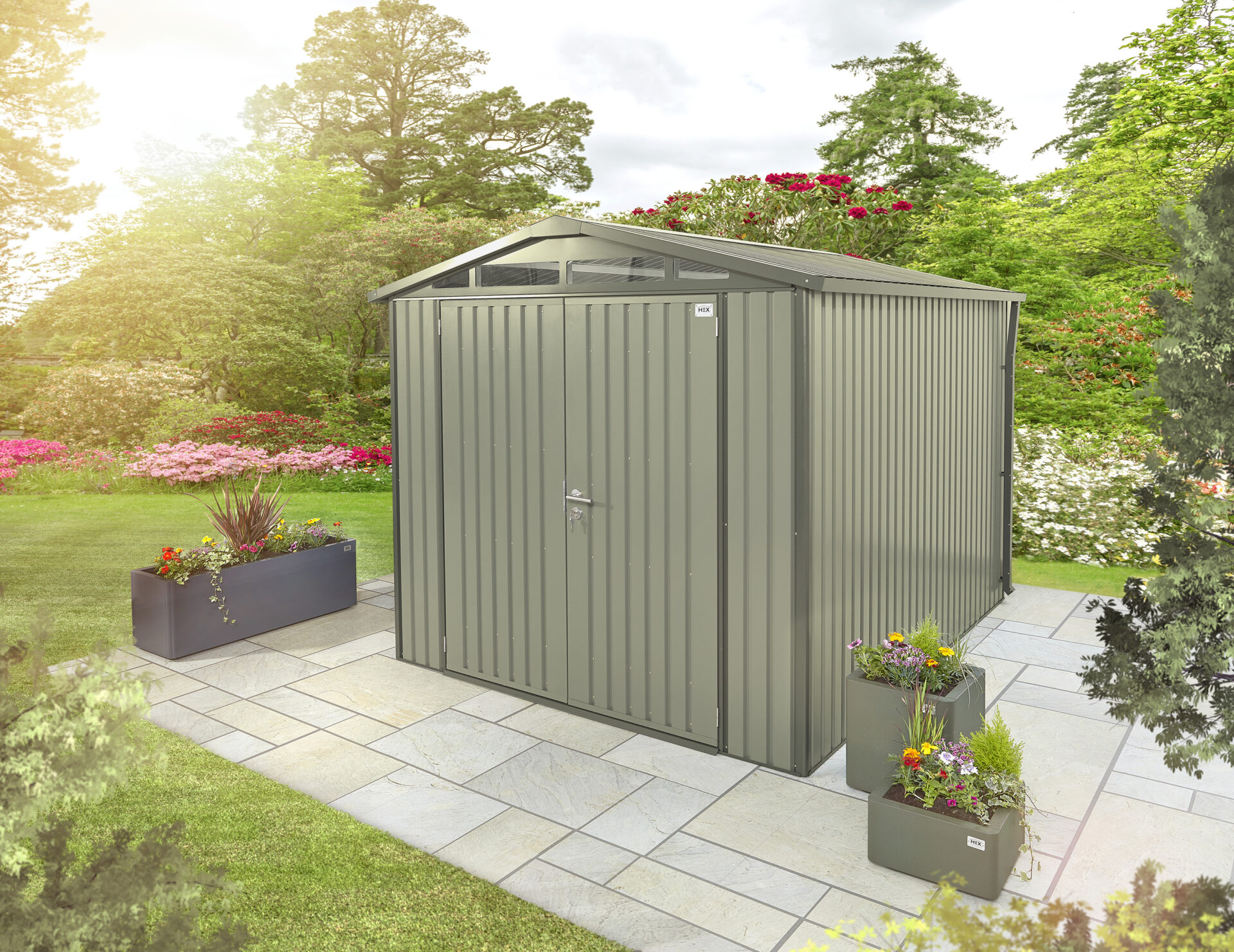 outdoor storage shed