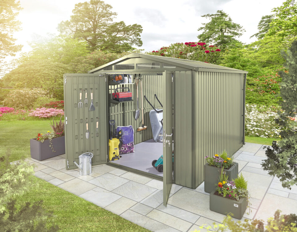 metal garden sheds