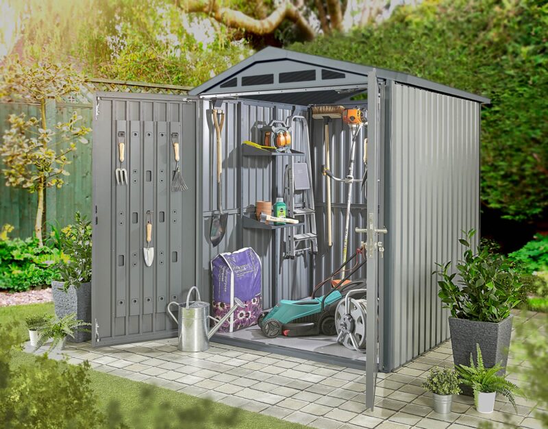 APEX Metal Garden Shed