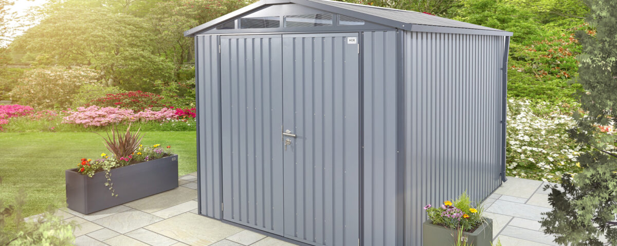 secure metal shed