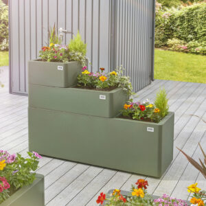 metal planter