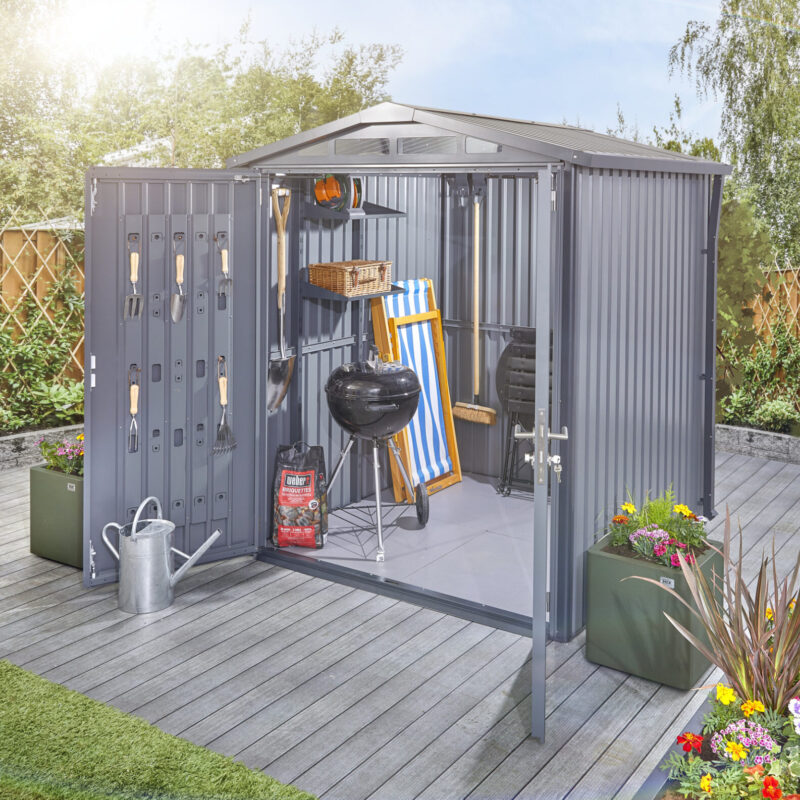 Galvanised Steel Shed