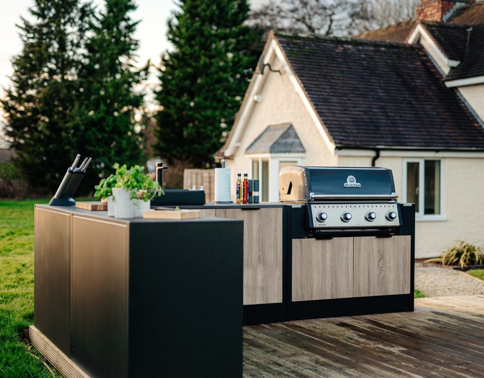 The Buckley outdoor kitchen